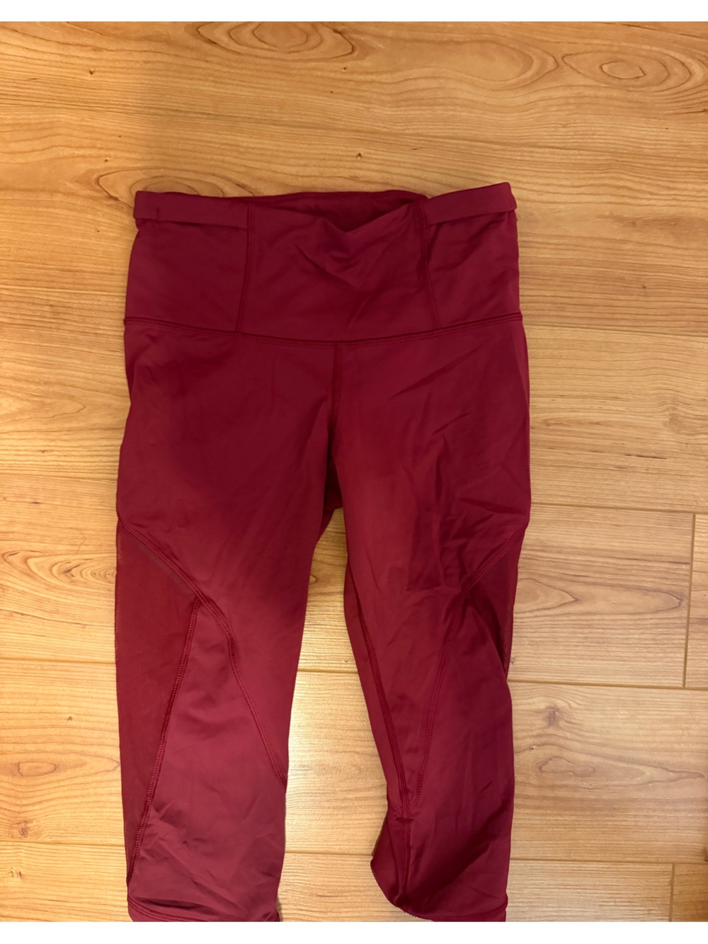 lululemon athletica Mid-Rise Performance Leggings in Deep Wine